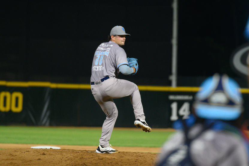 $!Orlando Piña pega grand slam y Algodoneros vence con autoridad a Cañeros