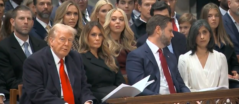 $!‘Tenga misericordia para gente que tiene miedo ahora’, le pide Obispa a Donald Trump en misa