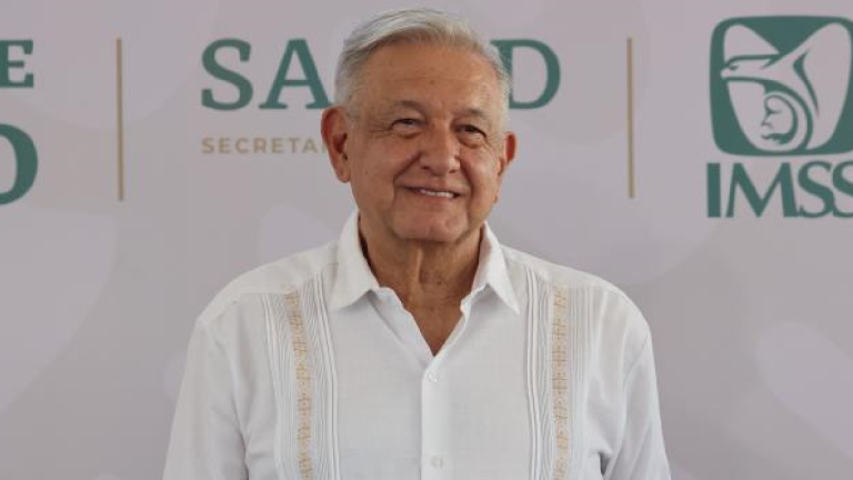 El Presidente dio la información durante una gira de trabajo, al arribar al Hospital General “Dr. Carlos Canseco”, ubicado en Tampico, Tamaulipas.