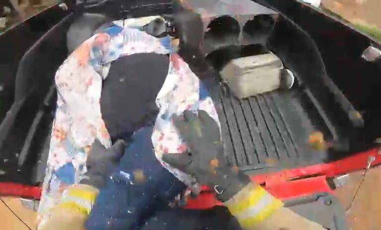 Rescatan a trabajador atacado por abejas en Mazatlán; le retiran más de 200 aguijones