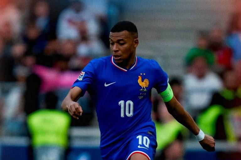 Mbappé deja tercera a Francia en la Nations League