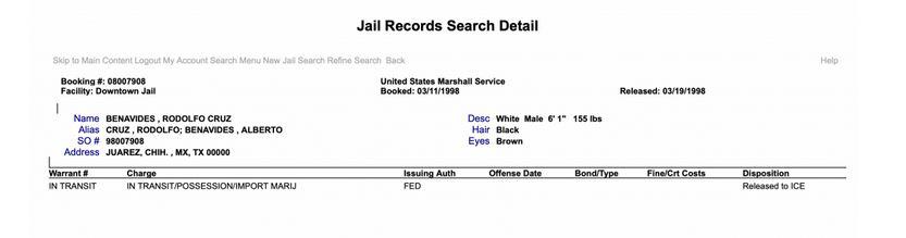 $!Candidato a la alcaldía de Ciudad Juárez estuvo detenido en EU por tráfico de drogas