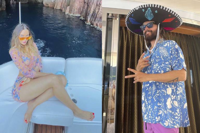 Disfruta Belinda vacaciones con Jared Leto en Italia