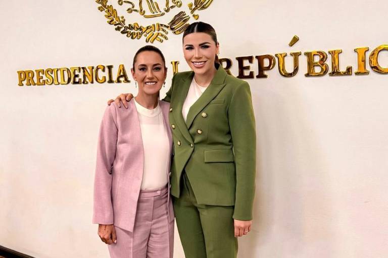 ‘La quiere mucho la gente’, dice Sheinbaum de Marina del Pilar