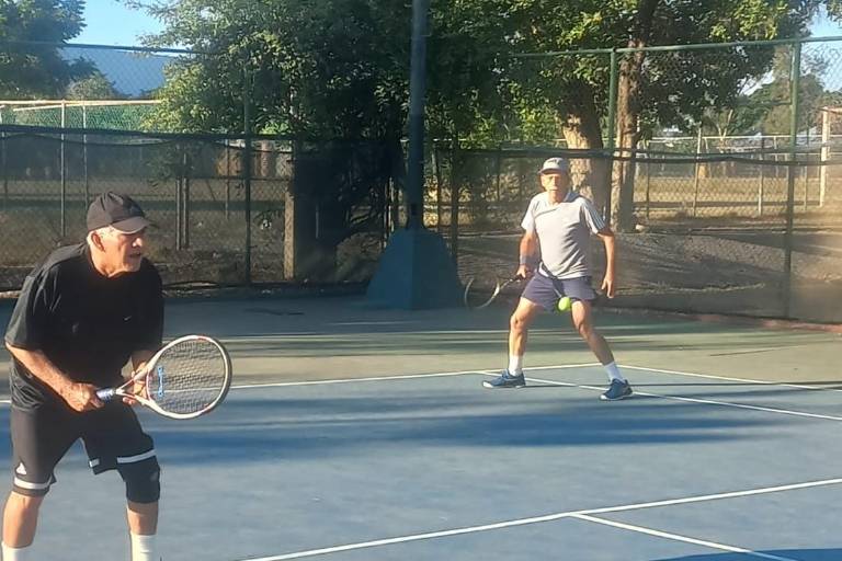 Dupla Ríos y Galván empieza con el pie izquierdo Tenis Pavo Madrugador