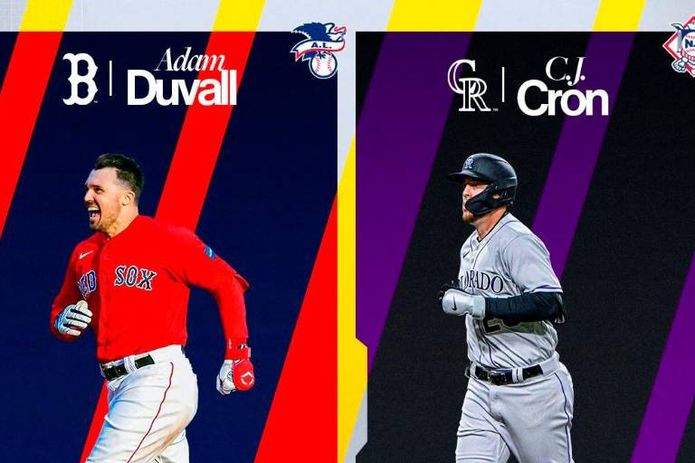 Adam Duvall y C.J. Cron fueron los Jugadores de la Semana en MLB