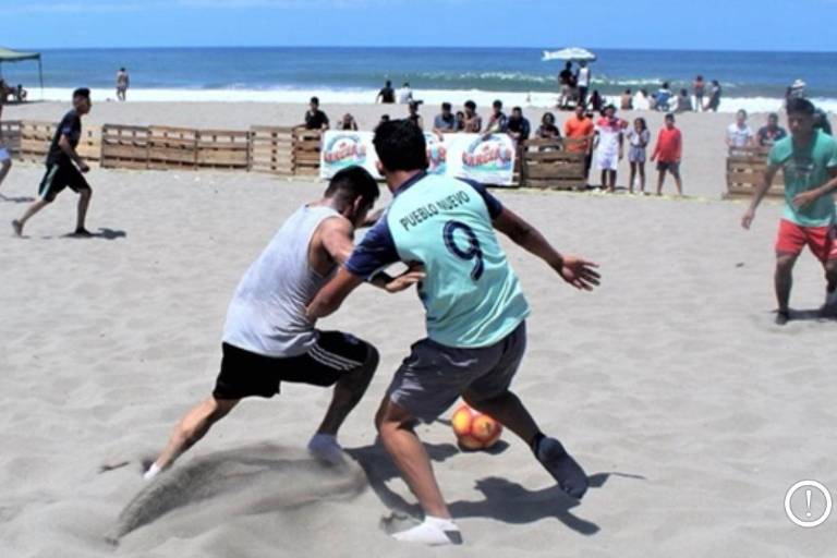 Repartirán 9 mil pesos en premios en fut playero de Las Cabras