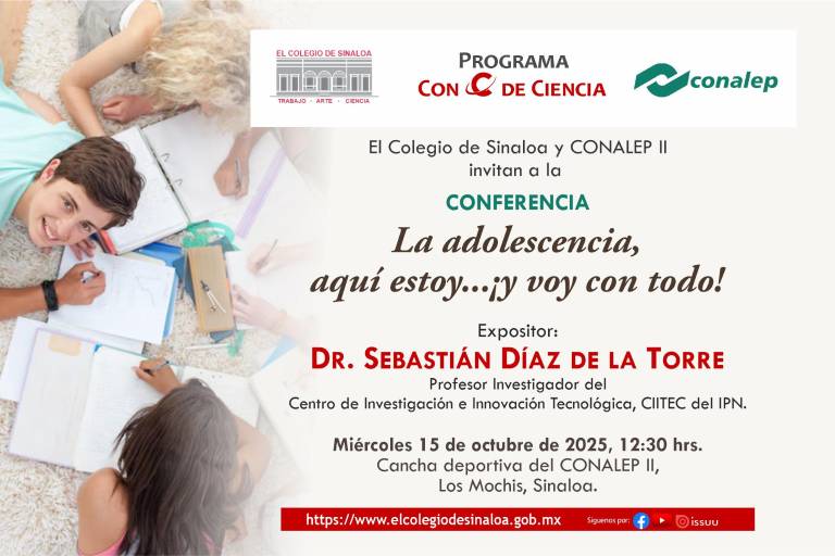 Sebastián Díaz de la Torre otorgará herramientas a los jóvenes para transitar la etapa de la adolescencia