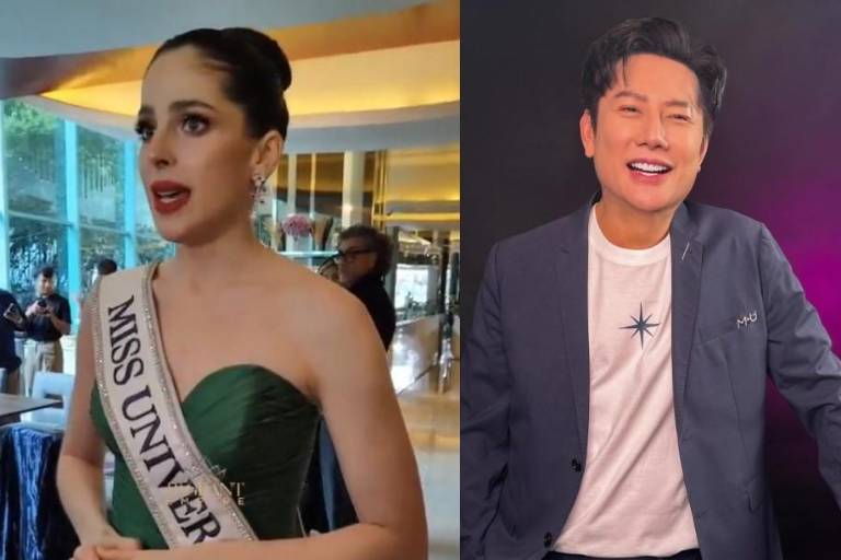 Presidente de Miss Universo insulta a Fátima Bosch; la mexicana lo enfrenta y es respaldada