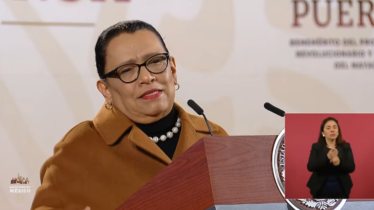 Rosa Icela Rodríguez dio a conocer que familias de algunos de los migrantes secuestrados pagaron un rescate a los captores.