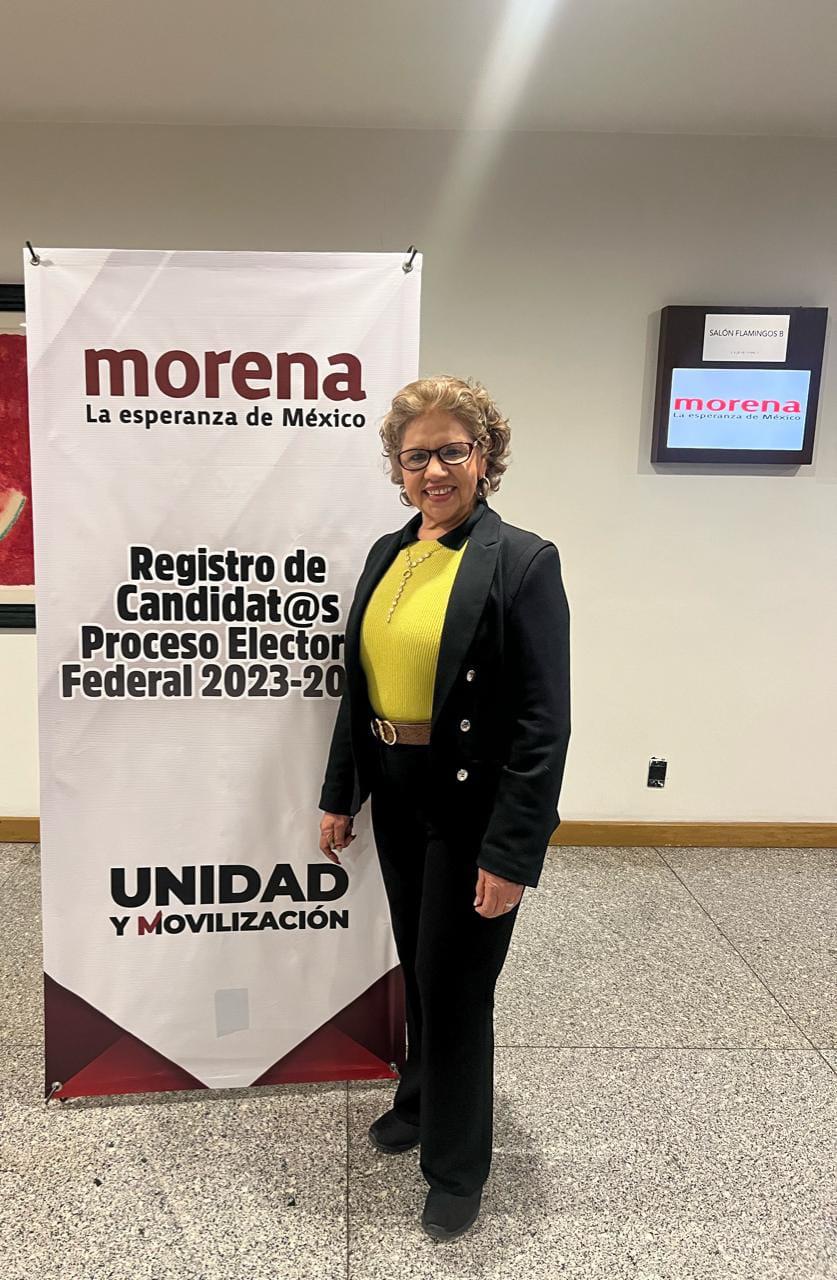 $!Va Olegaria Carrazco por tercer periodo consectivo como Diputada federal; se registra oficialmente