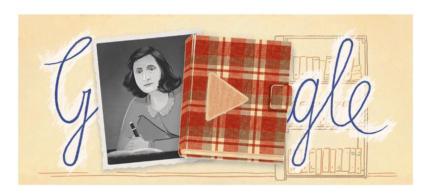 Google docenia Anne Frank