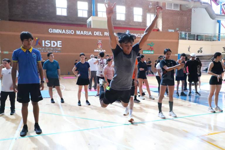 Evalúan a Atletas de Alto Rendimiento en la capital sinaloense