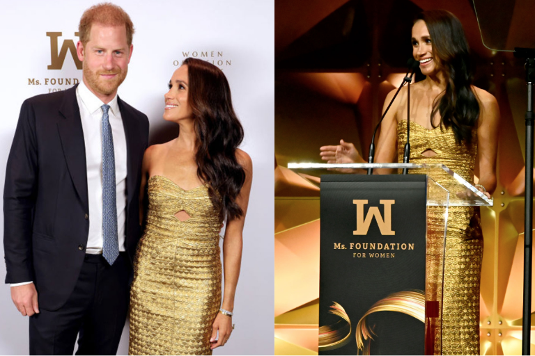 Recibe Meghan Markle condecoración por su activismo en favor de la mujer