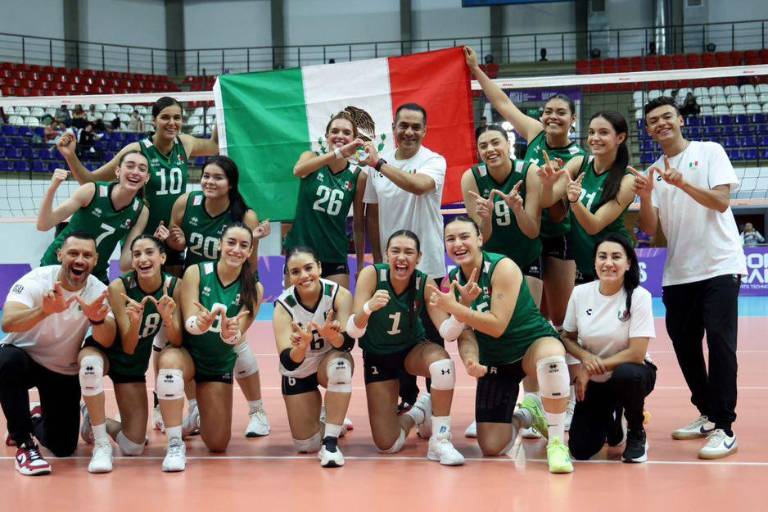 Sinaloense Andrea Félix lidera a México rumbo al oro en voleibol femenil en los Panamericanos Junior Asunción 2025