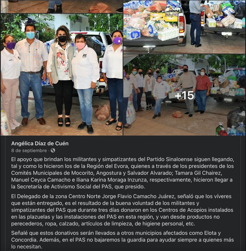 $!En la lista también aparece Tamara Gil Cháirez, quien fue Regidora por el PAS en Mocorito.