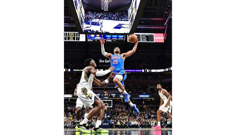 Oklahoma City derrotó a Indiana en arranque cardiaco.