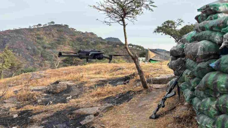 La zona de la ranchería El Santuario, municipio de Tocumbo, Michoacán, fue convertida en uno de los campamentos de concentración y adiestramiento del CJNG.