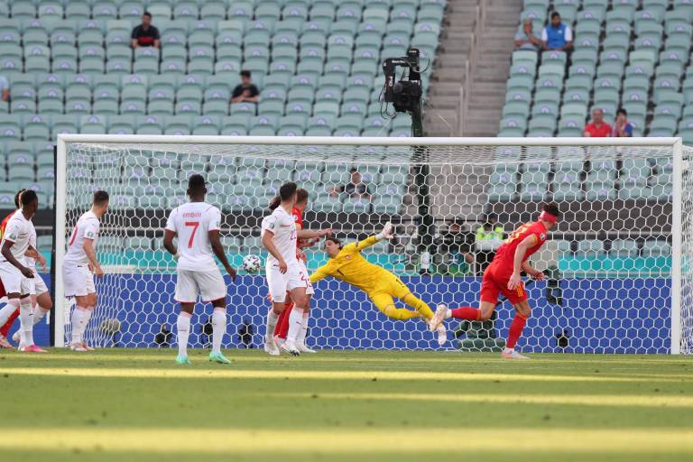 Gales sufrió para empatar ante Suiza, que estuvo más cerca del triunfo