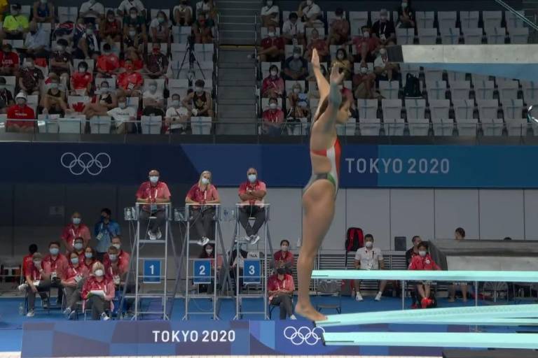 Mexicana Aranza Vázquez firma su pase a la final olímpica de clavados