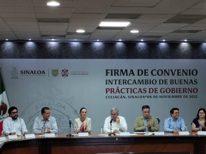 Gobierno de Sinaloa firma convenio de colaboración con la Jefa de ...