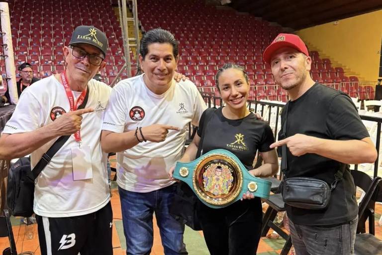 Karen Rubio Cortez defenderá su cinturón ‘Julio César Chávez González’ del Consejo Mundial de Box