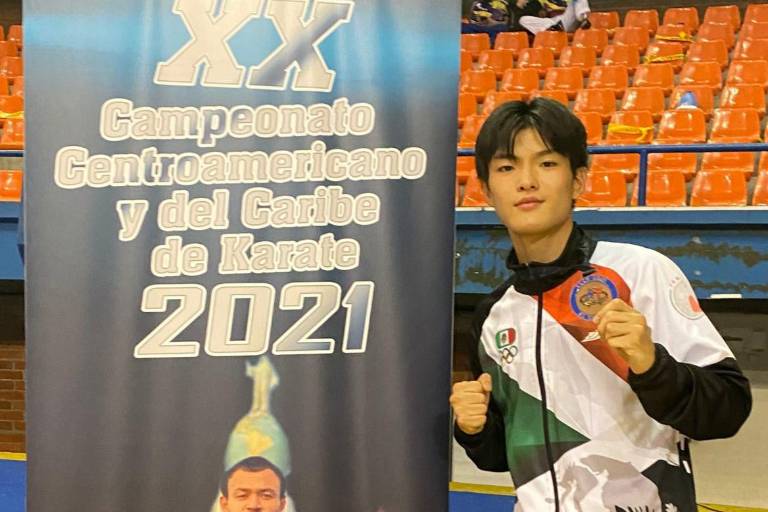 Hiroto Yoshii da a Mazatlán la tercera medalla en Centroamericano y del Caribe Mayor de Karate