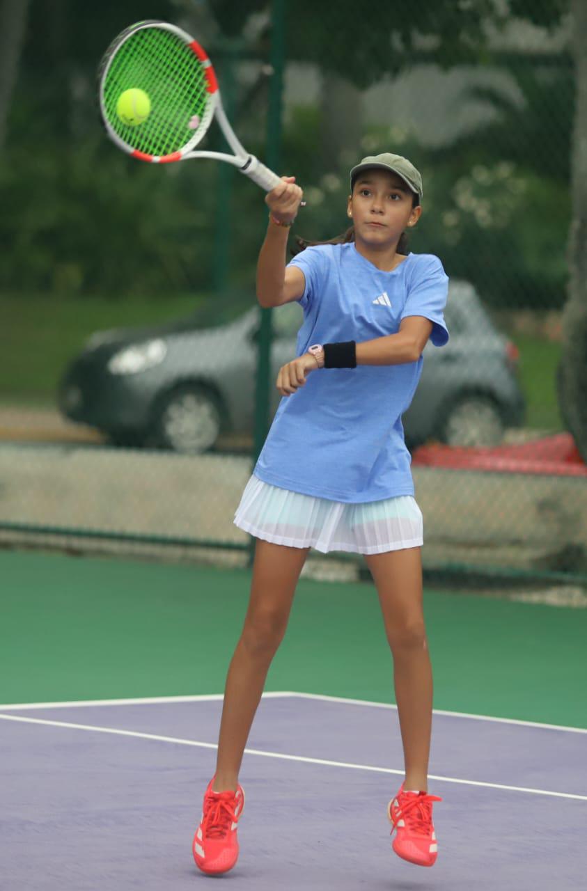 $!Disputados juegos se viven en Circuito de Tenis Imdem