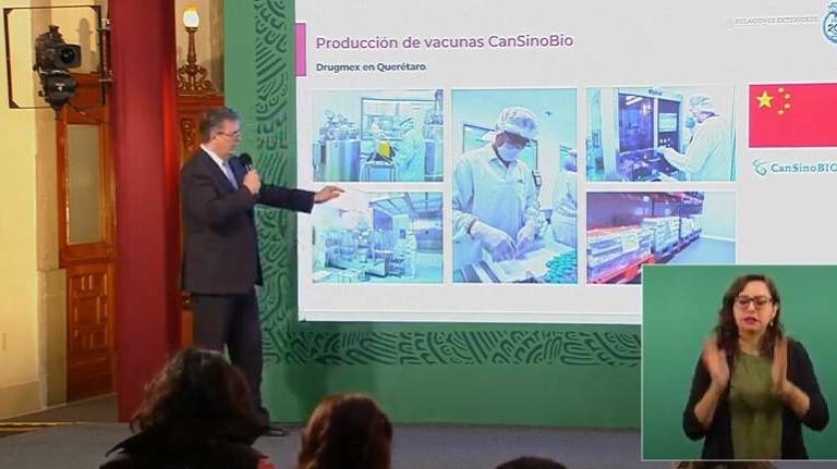 Vacuna contra el Covid-19 de CanSino se usará en México a finales de marzo: Ebrard