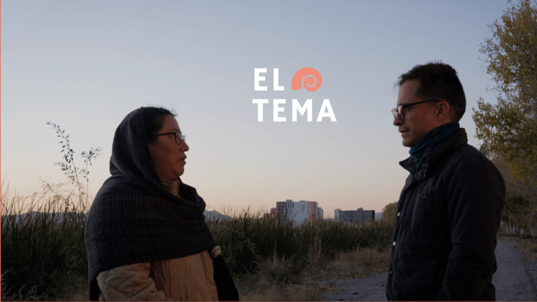 Gael García Bernal y Yásnaya Aguilar presentan El tema, serie sobre la crisis climática en México