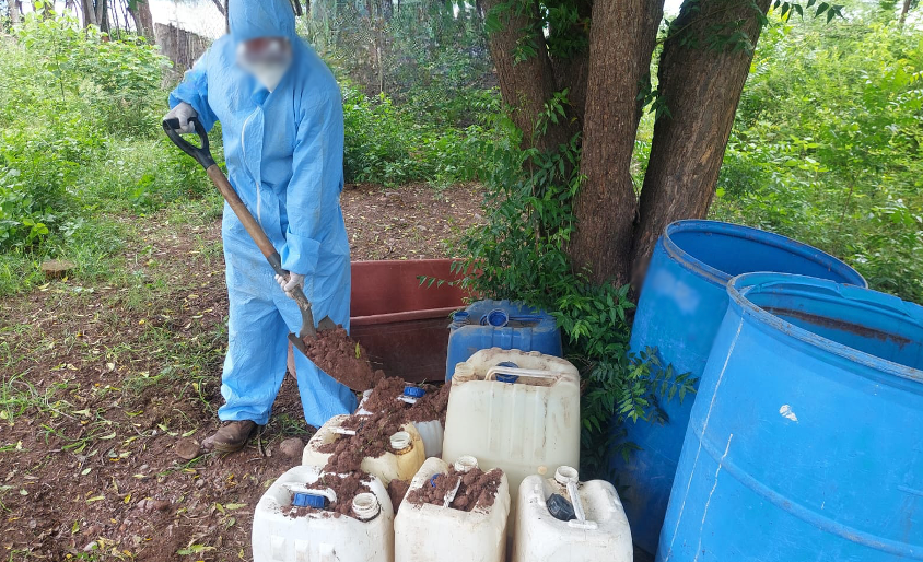 $!Guardia Nacional y Semar aseguran fentanilo, armas y explosivos en operativos en Sinaloa