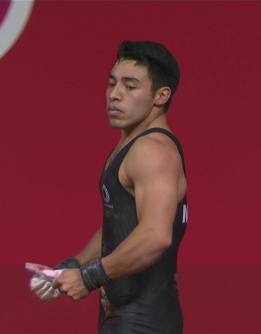 $!Halterista de la UAS, Jonathan Muñoz, entre los mejores 10 en Tokio 2020