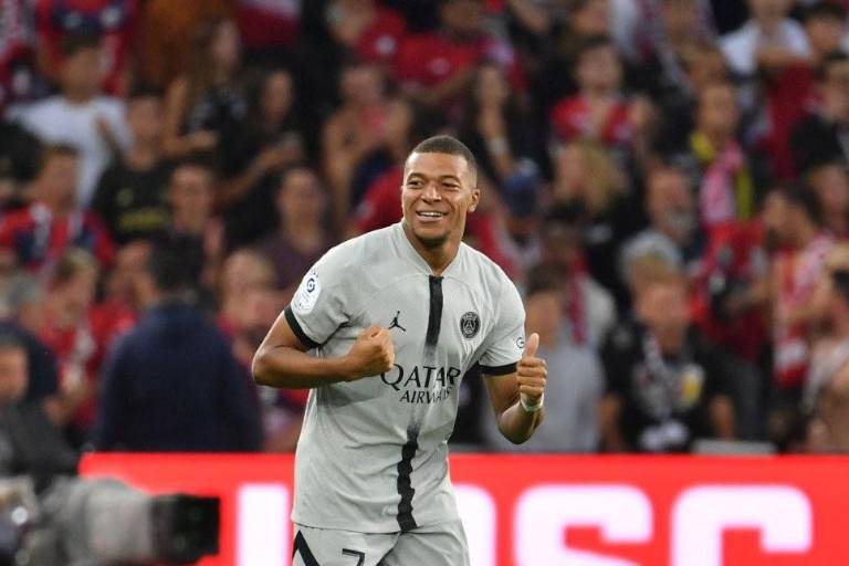 El París Saint-Germain se da un festín de goles con el Lille