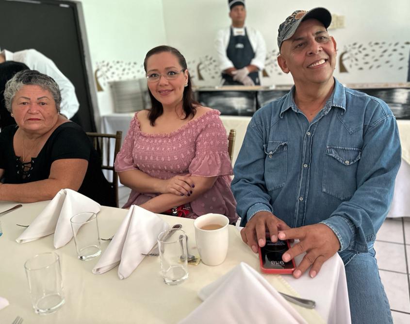 $!Alicia Lucas, Claudia Guerra y José González.