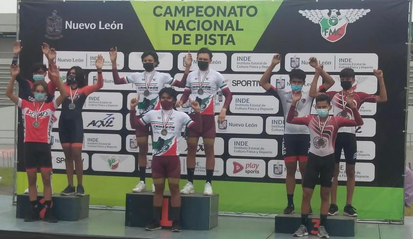 $!Sinaloa conquista seis medallas en Nacional de Ciclismo de Pista