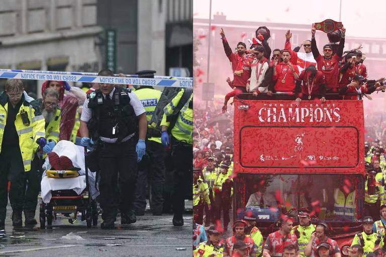 Varios heridos en un atropello masivo durante el desfile por la victoria del Liverpool FC