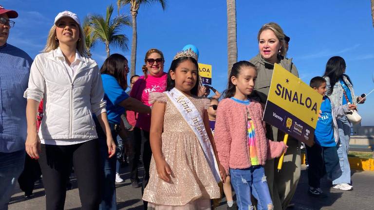 Caminata ‘Paso a Paso por el Autismo’, organizada por el CRIT Sinaloa.