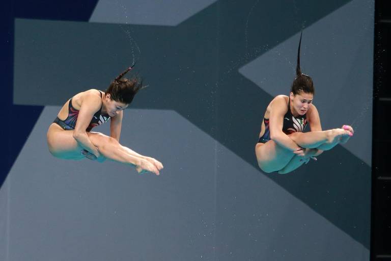 Mexicanas Mendoza y Hernández acarician bronce olímpico en clavados