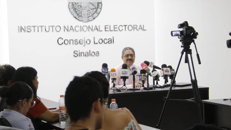 Jorge Luis Ruelas Miranda, vocal del INE en Sinaloa.