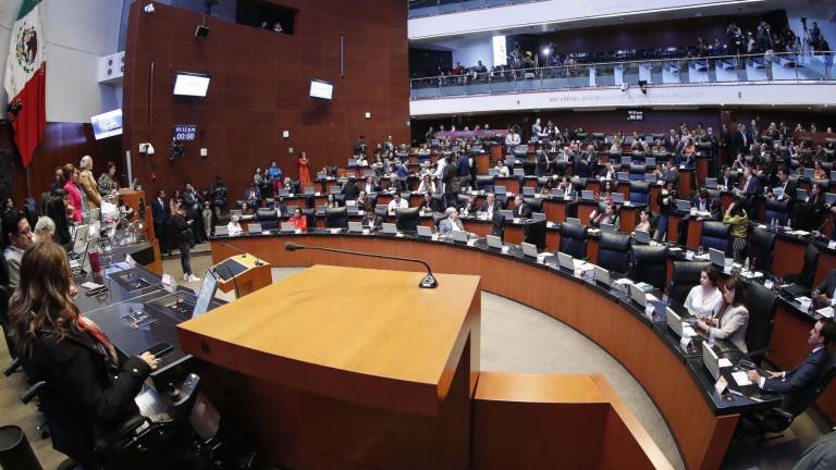 De acuerdo al Senador Ricardo Monreal, la bancada de Morena estaba negociando con los senadores de Movimiento Ciudadano votar por Bertha María Alcalde.