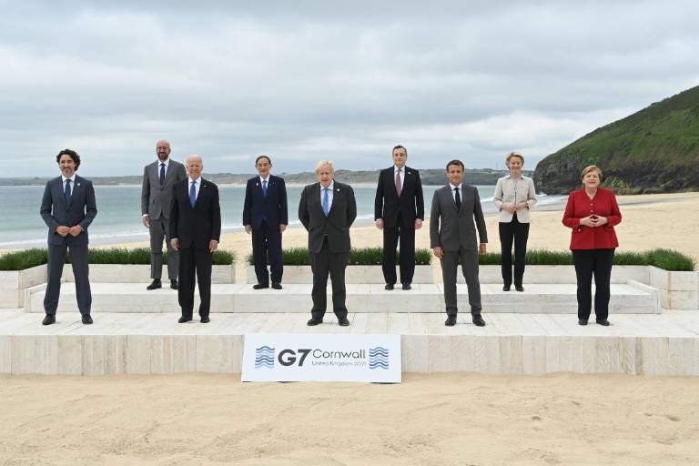 La cumbre del G7 inicia este viernes con las vacunas contra el Covid-19 y el cambio climático como temas centrales