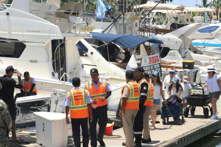 Refuerza Capitanía de Puerto operativos de revisión en Mazatlán