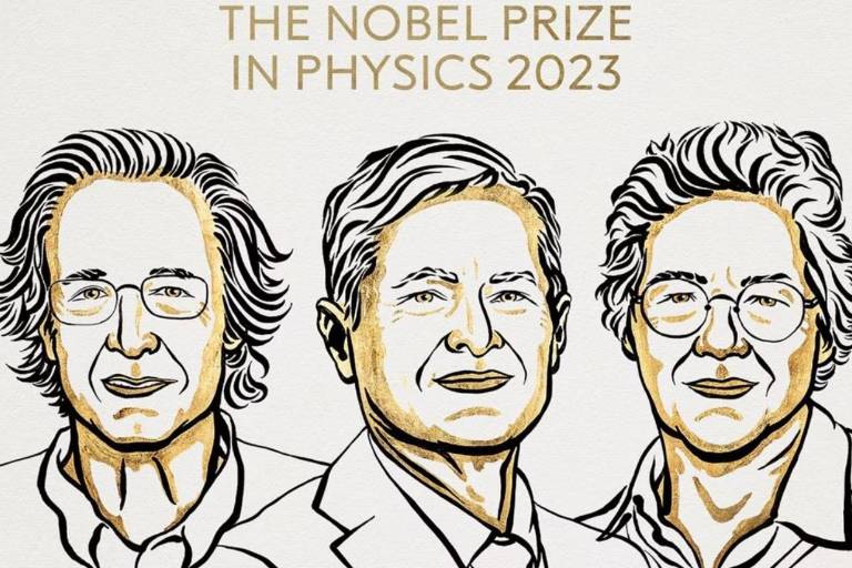 Otorgan Nobel de Física 2023 a tres científicos por su estudio sobre los electrones en los átomos