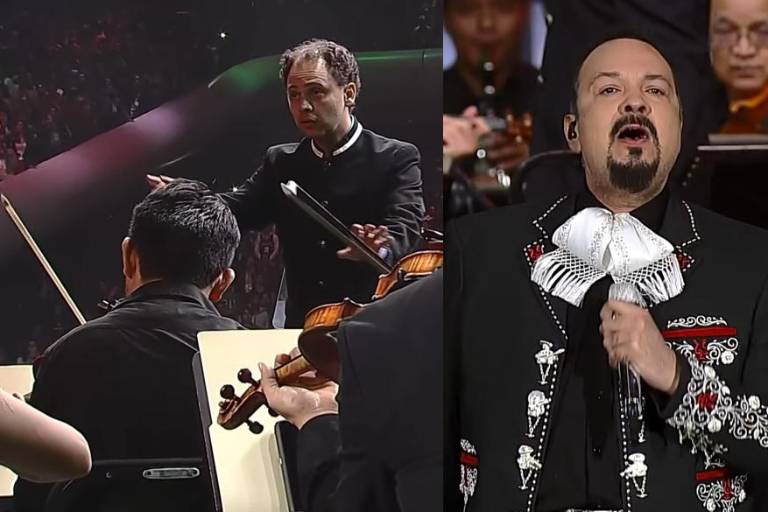 Miguel Salmón del Real dirige orquesta en el inicio de México Siglo XXI