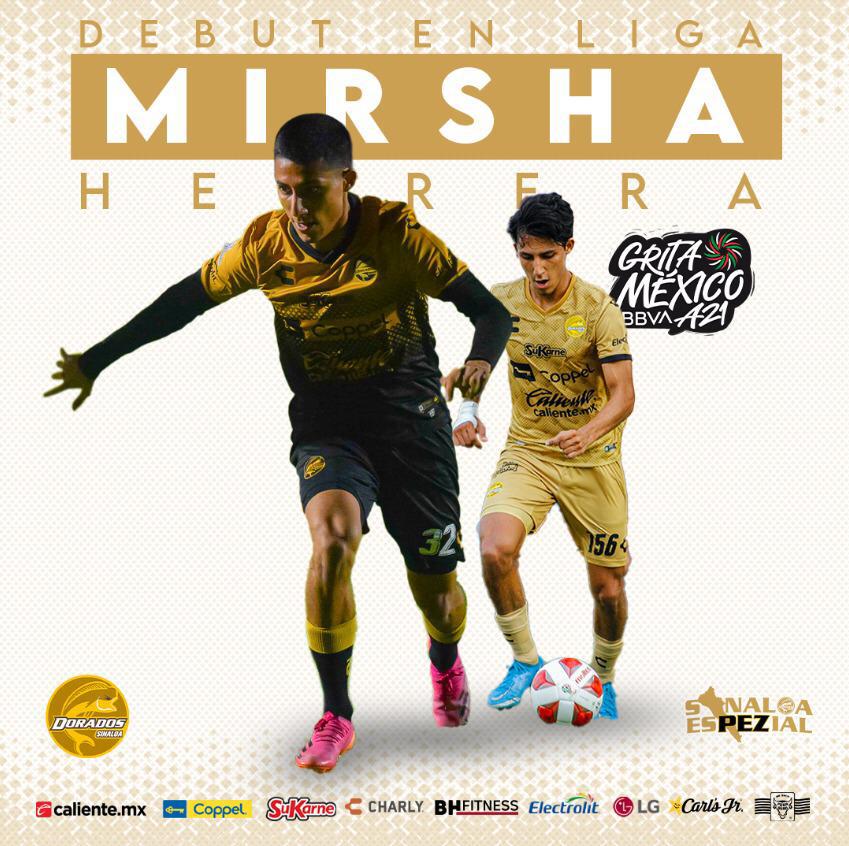 $!Mirsha Herrera, de Culiacán, hace su debut con Dorados de Sinaloa
