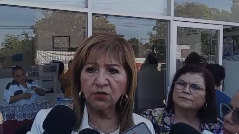 María Teresa Guerra Ochoa, titular de la Secretaría de las Mujeres en Sinaloa, entrevistada previo a la celebración del primer aniversario del Centro Regional de Justicia para Mujeres en Mazatlán.