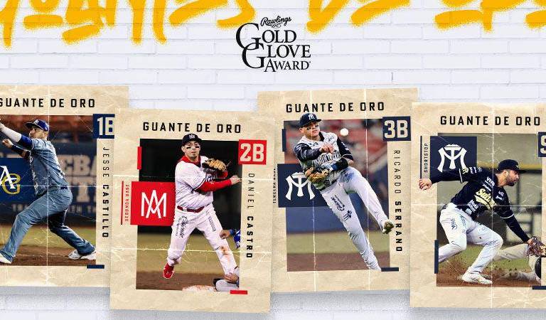 Sultanes de Monterrey domina en los Guantes de Oro en jugadores de infield