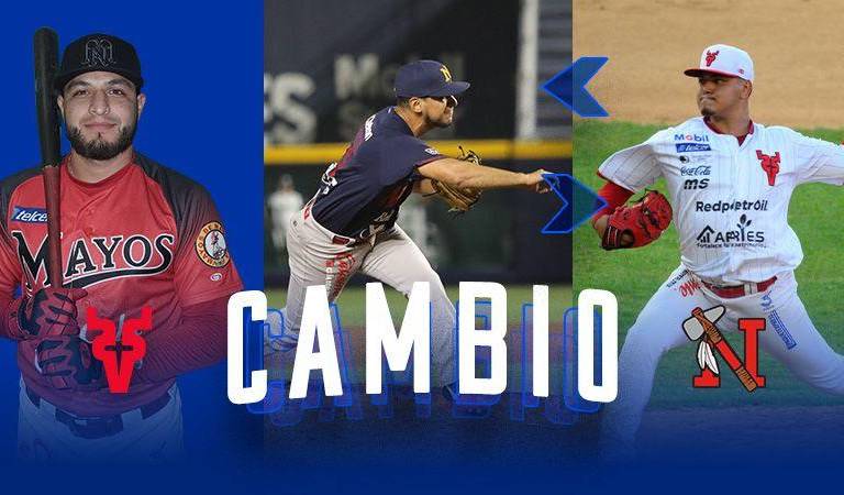 Venados de Mazatlán y Mayos de Navojoa hacen cambio al 2 por 1