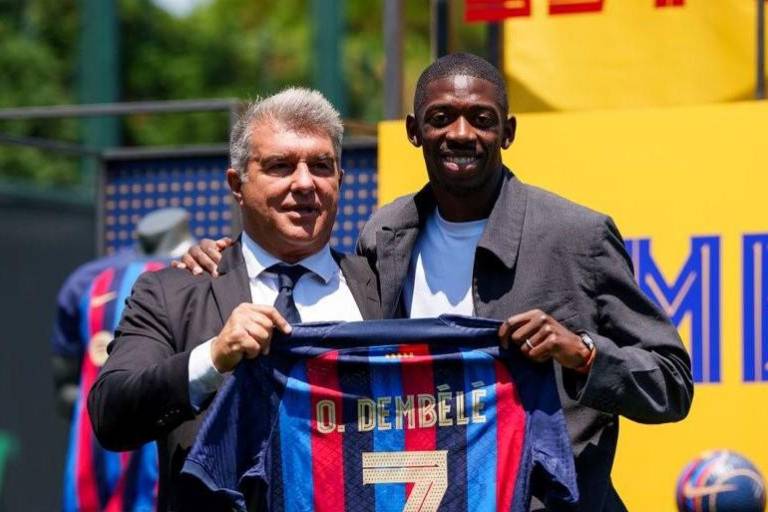 Se acaba la novela, Dembélé renueva con Barcelona hasta 2024