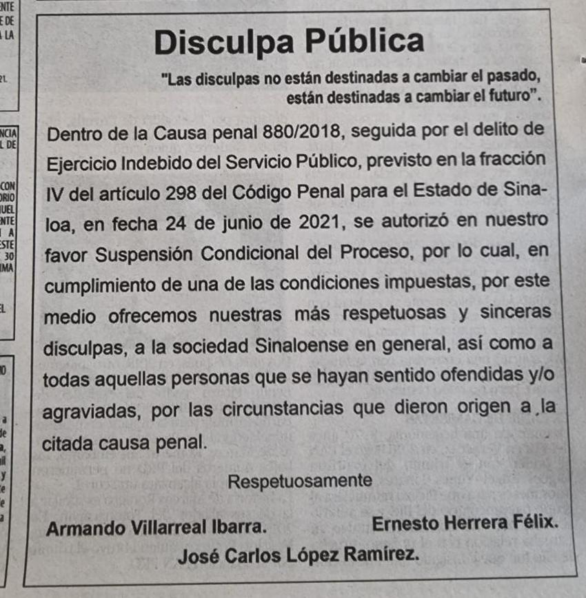 $!Armando Villarreal se disculpa públicamente después de declararse culpable de desviar $263 millones